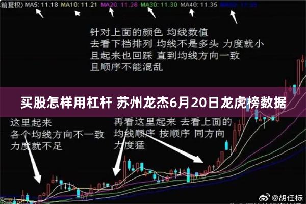 买股怎样用杠杆 苏州龙杰6月20日龙虎榜数据