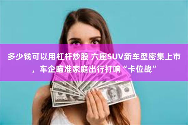 多少钱可以用杠杆炒股 六座SUV新车型密集上市，车企瞄准家庭出行打响“卡位战”